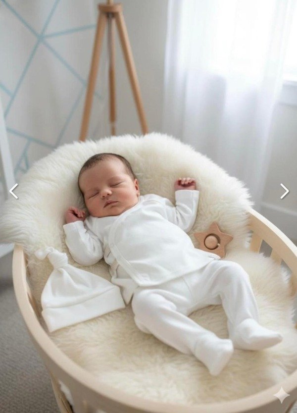 Producto - Ajuar Gael Bata Medio Osito y Gorro Marca Chulys