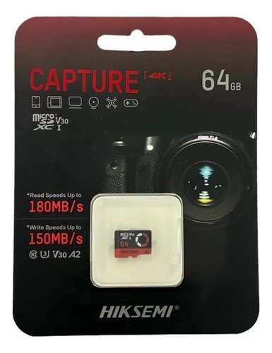 Producto - Hiksemi Memoria MICRO SD 64Gb 180MB/s