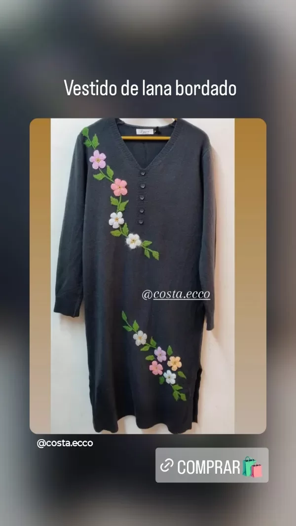 Producto - Vestido Bordado - 1