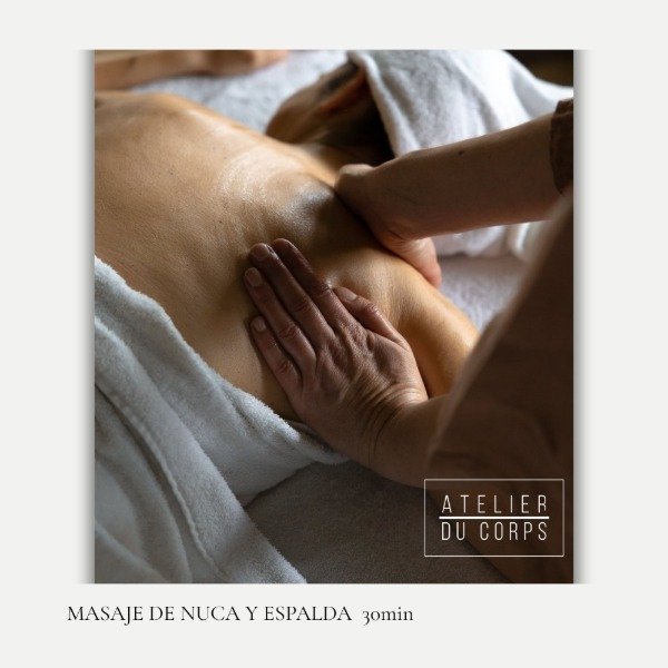 Producto - Masaje de nuca y espalda 30 min