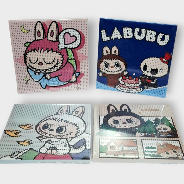Producto - Pintura Diamante Labubu 20x20 Surtidos