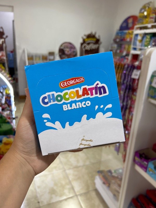 Producto - CHOCOLATIN X40U BLANCO