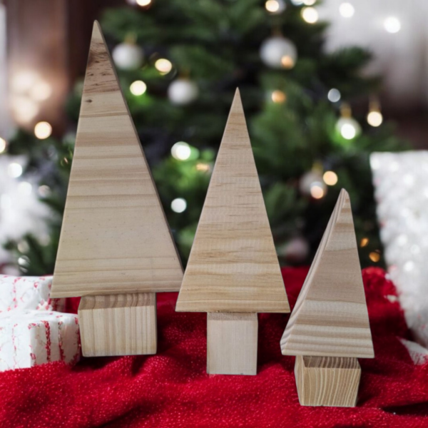 Producto - Pinos Rústicos Pack de 3 Grandes