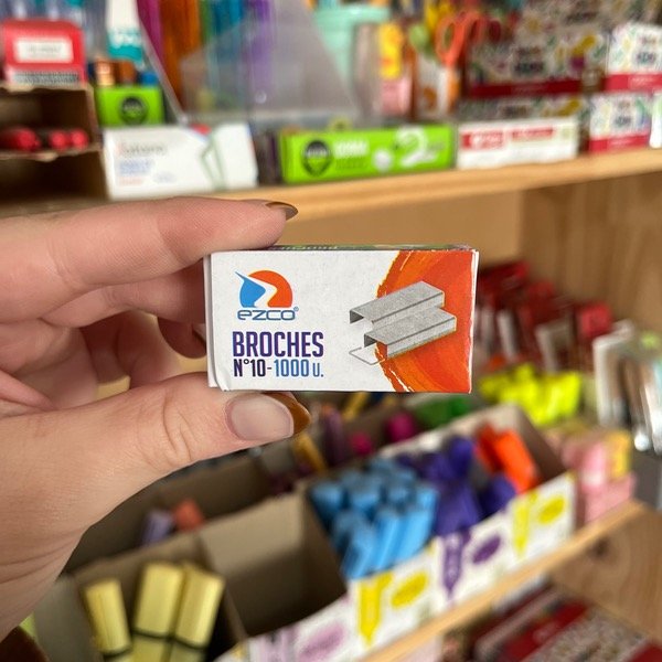 Producto - Broche abrochadora N10 caja x1000u