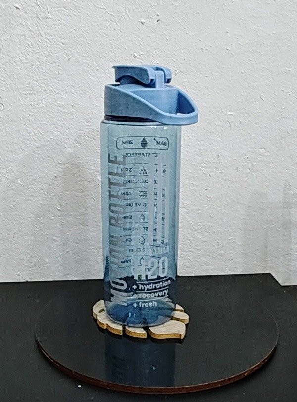 Producto - Botella Water Estampada 800 cc Celeste