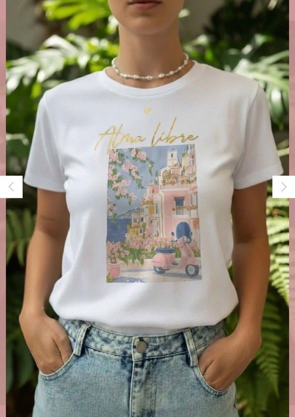 Producto - Remera Blanca estampada - 7