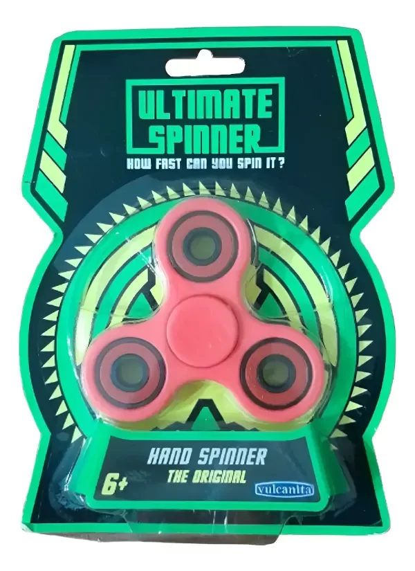 Producto - Vulcanita Spinner Ultimate Rosa/Rojo - 0