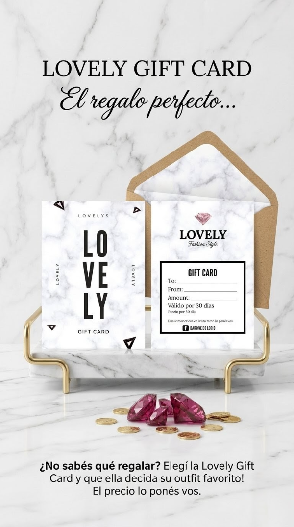 Producto - LOVELY GIFTS CARD