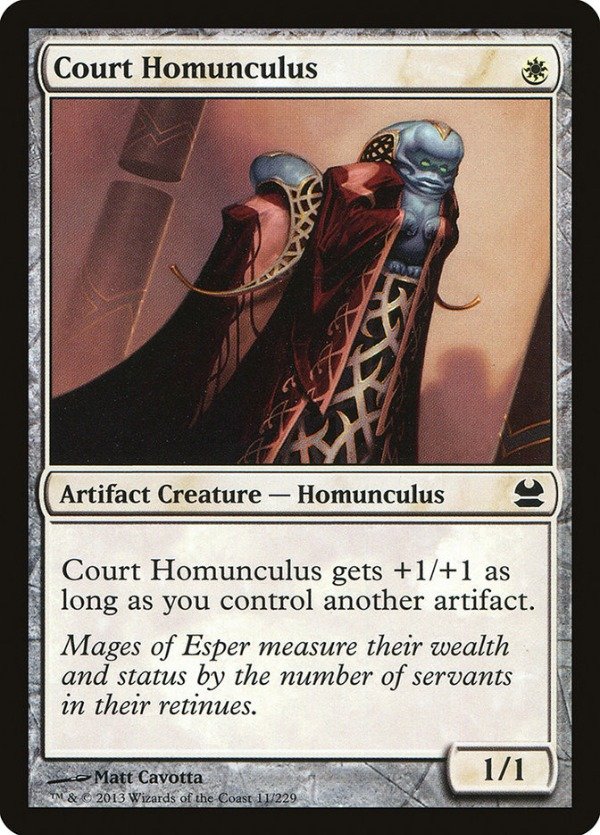 Producto - Court Homunculus  Modern Masters