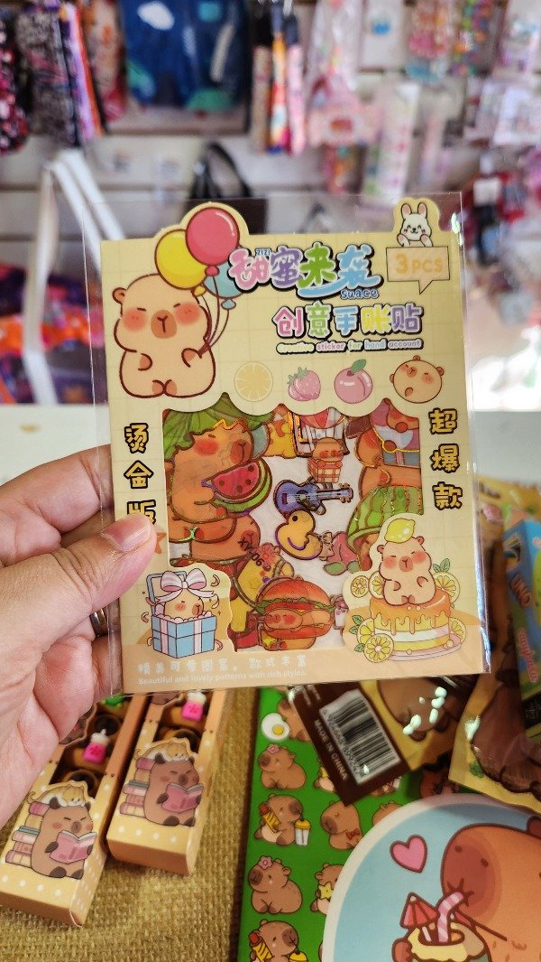 Producto - Stickers psc Capybara