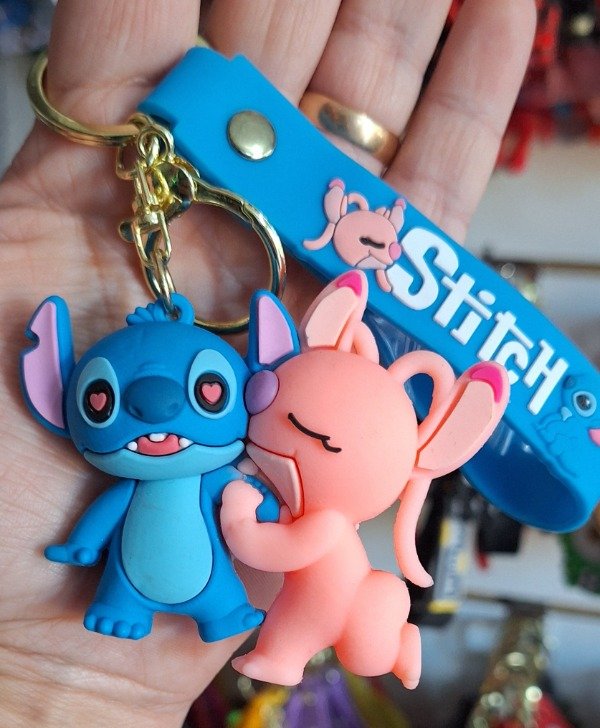 Producto - Llavero Stich y Angela