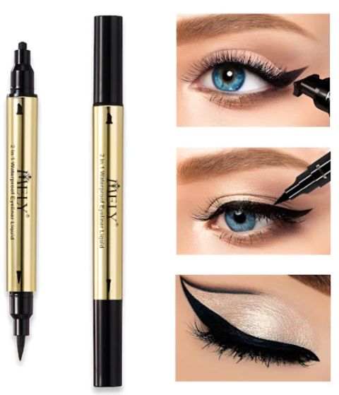 Producto - Delineador en fibra 2 en 1 Mely