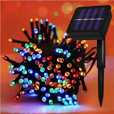 Producto - Guirnalda Solar Multicolor 10 metros