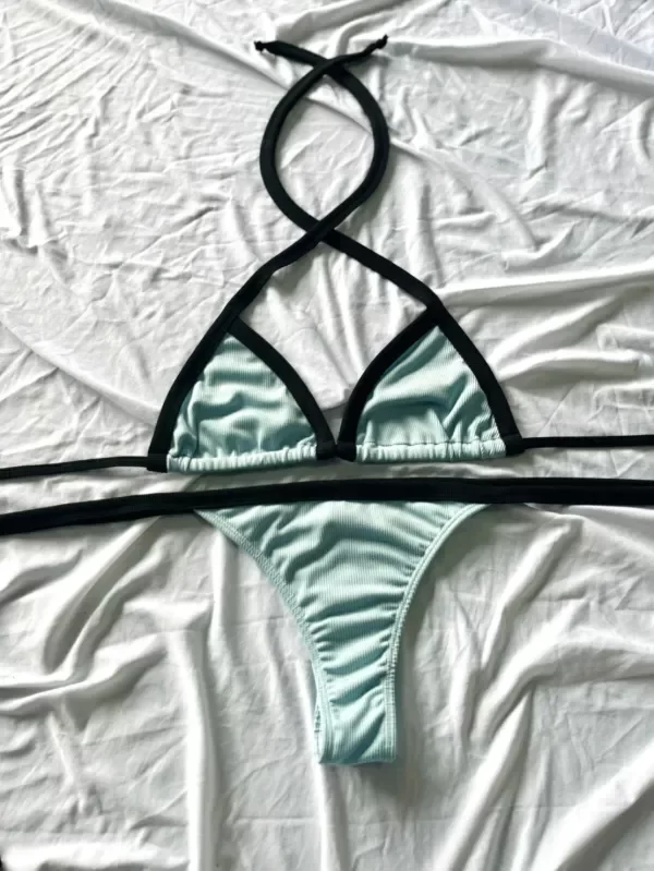 Producto - BK CORA MORLEY - CELESTE CON NEGRO - 4