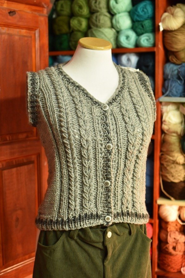 Producto - Chaleco Años - Gris Plata - 11