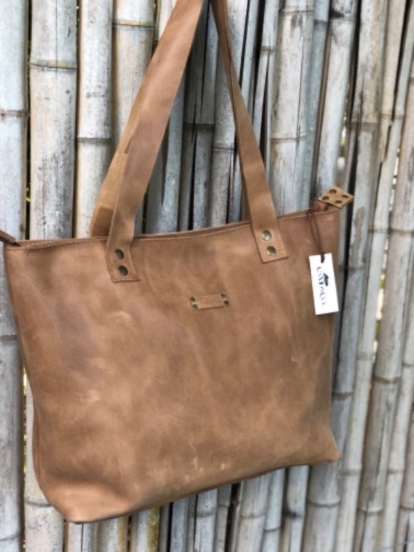 Producto - Tote bag marrón claro