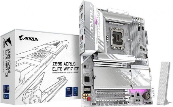 Producto - MOTHER GIGABYTE (LGA1851) Z890 A ELITE WF7 ICE