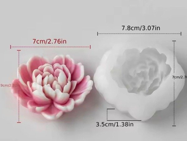 Producto - Molde peonia chata - 0