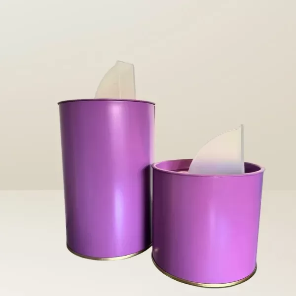 Producto - SET DE LATAS TAMBORCITO VIOLETA - AZÚCAR Y YERBA