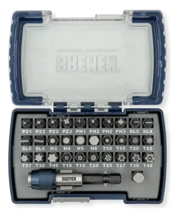 Producto - PUNTAS SURTIDAS EN JUEGO (32 PZS) BREMEN