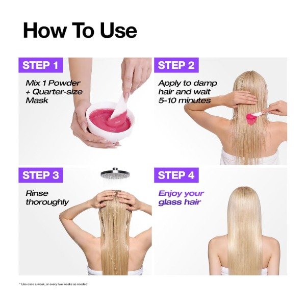 Producto - FROMLABS Hair Treatment Booster Powder for Intensive Keratin Care 8un x 2g - 8
