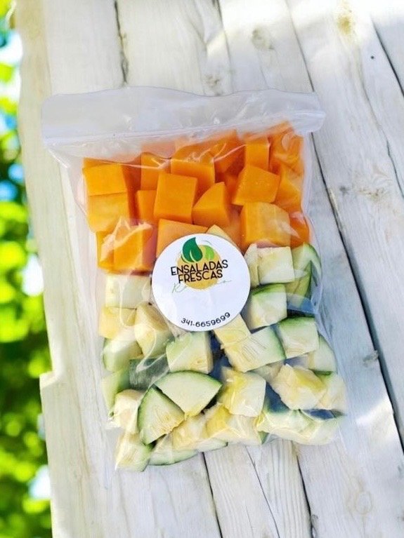 Producto - Calabaza y Zapallitos en cubos 500gr