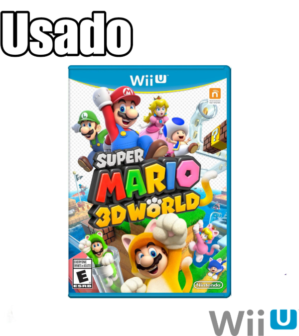 Producto - Super Mario 3d World Juego Usado Wii U