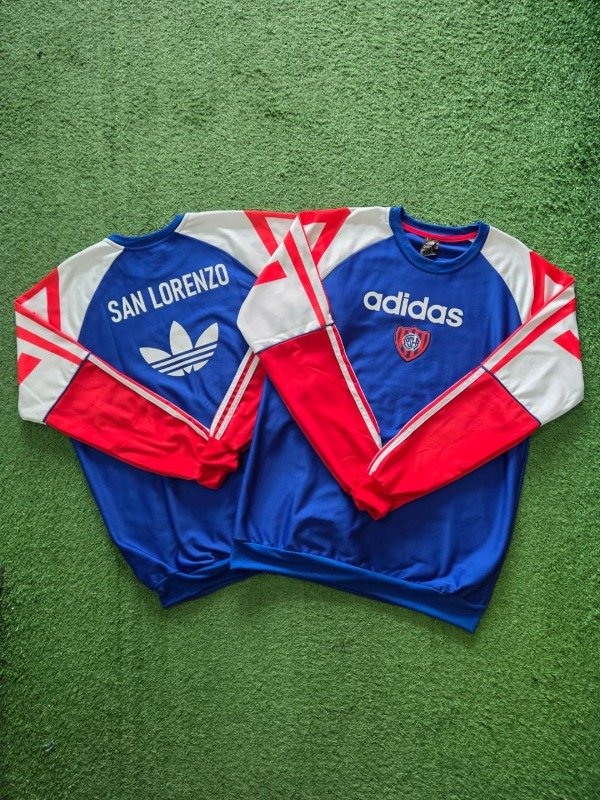 Producto - BUZO SAN LORENZO FRIZADO RETRO
