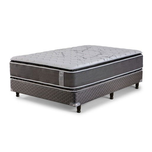 Producto - Sommier y Colchón Piero Dream Tech Resortes Doble Pillow Top 190x140 - 3