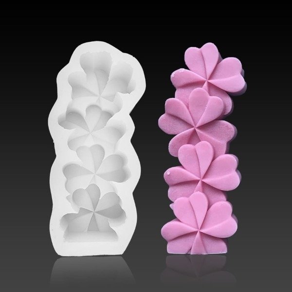 Producto - Molde 4 TRÉBOLES