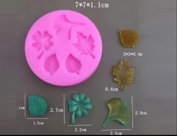 Producto - MOLDE SILICONA HOJITAS - 1