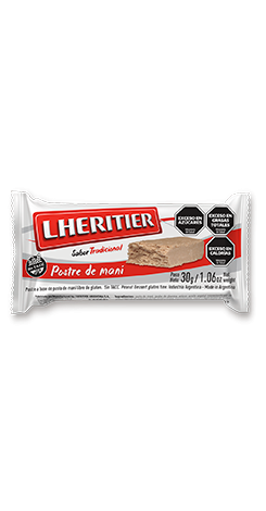 Producto - LHERITIER POSTRE DE MANI X30G