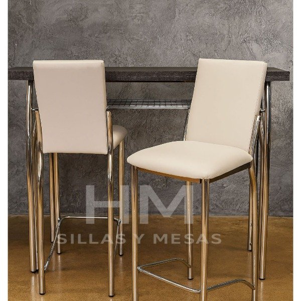 Producto - Desayunador Creta base de caño cromado con Banqueta Sevilla