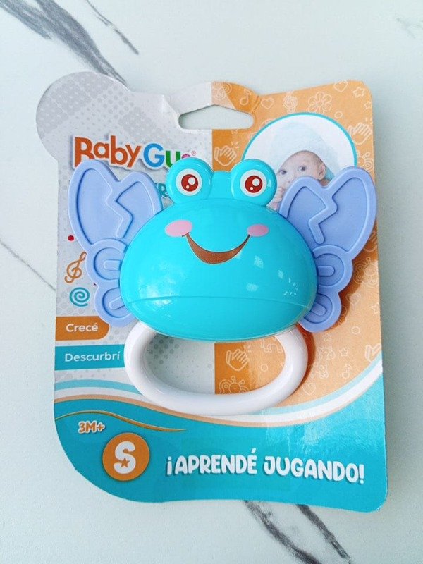 Producto - Sonajero en forma de cangrejo