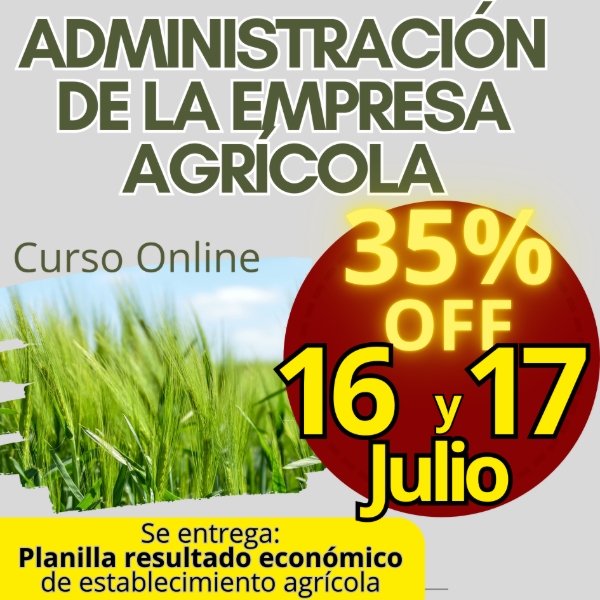 Producto - Curso Online Administración de la empresa agrícola