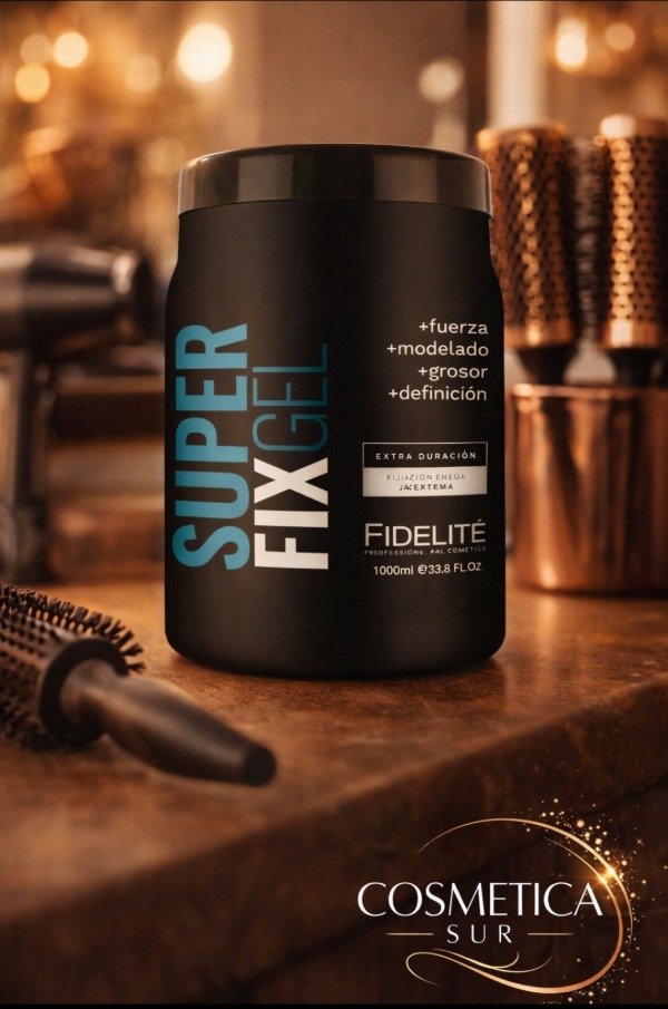 Producto - gel super fix fijación extrema fidelite x 1000 grs