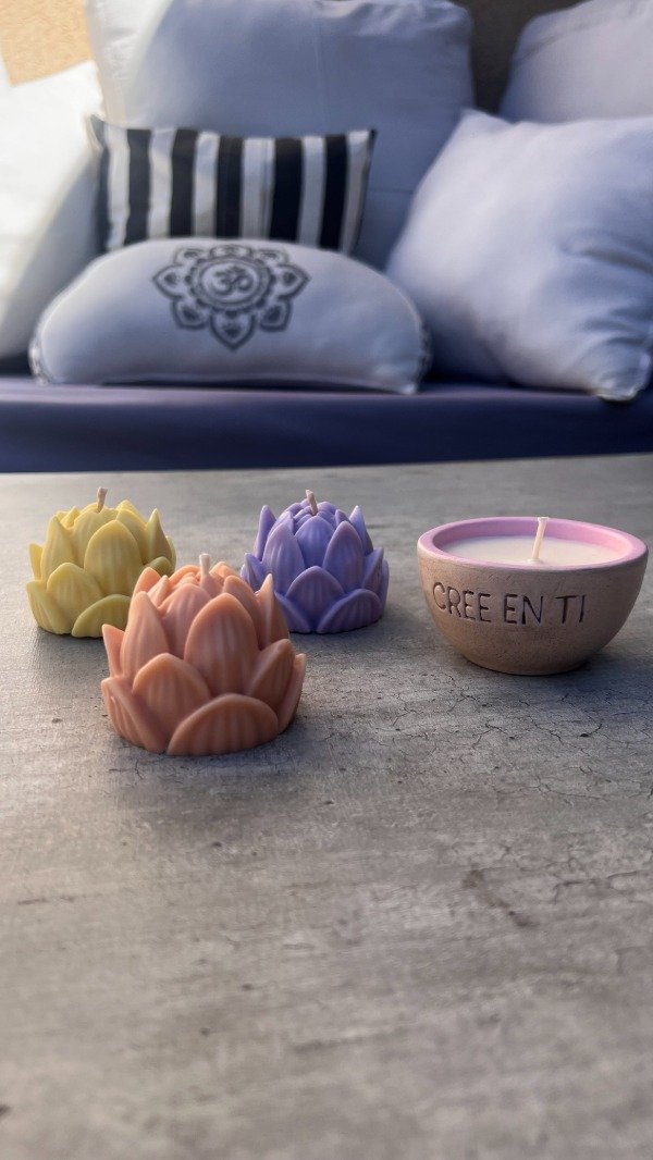 Producto - Vela Flor de Loto
