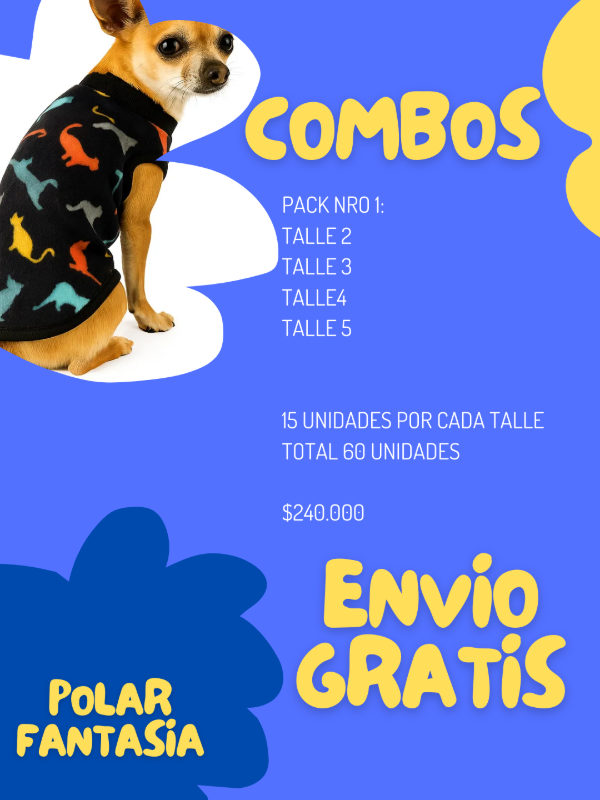 Producto - Combo 1 fantasia