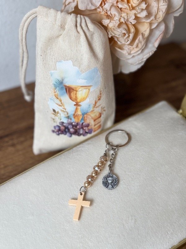 Producto - Llavero Comunión Cruz x 10