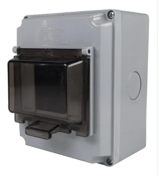 Producto - CAJA ESTANCA 4 POLOS PARA PILAR IP56 021 CONECTAR (05-033-021)