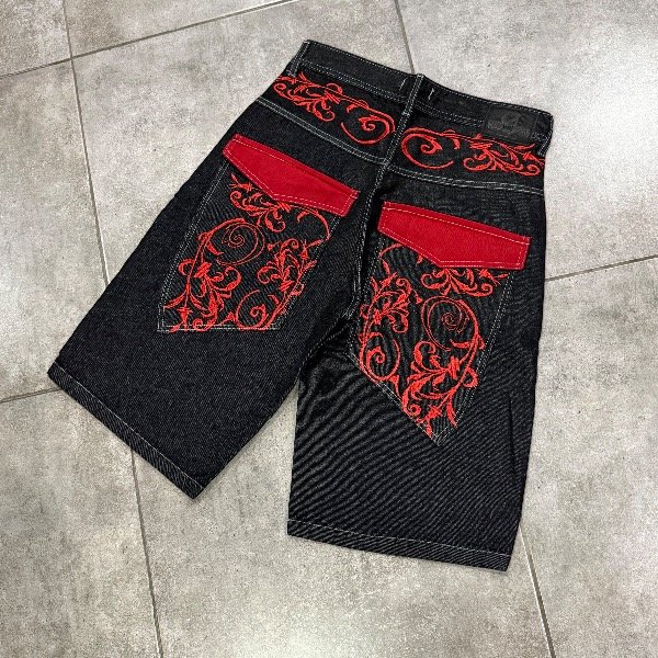 Producto - BERMUDA BAGGY SKATER VR RED