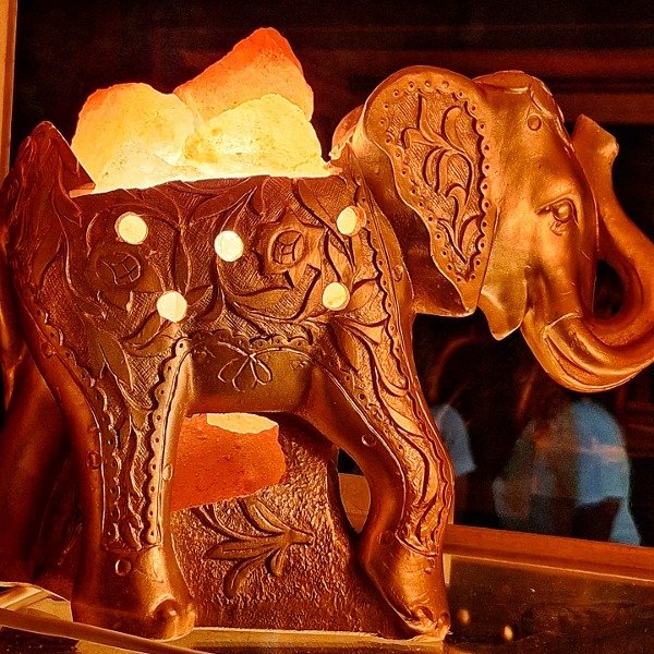 Producto - Lámpara de Sal Elefante Hindú