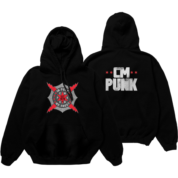 Producto - CM PUNK [In Punk We Trust - AEW Model - Buzo Canguro]