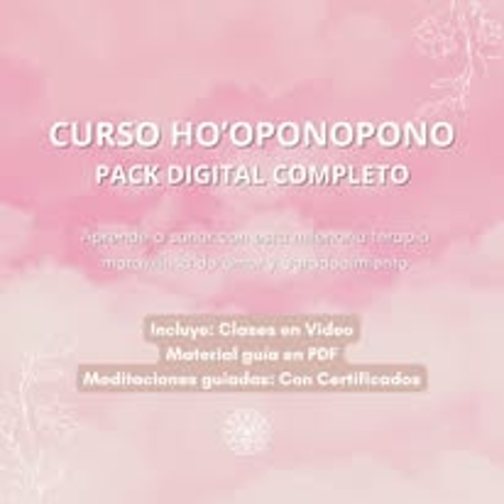 Producto - Curso de Ho'oponopono