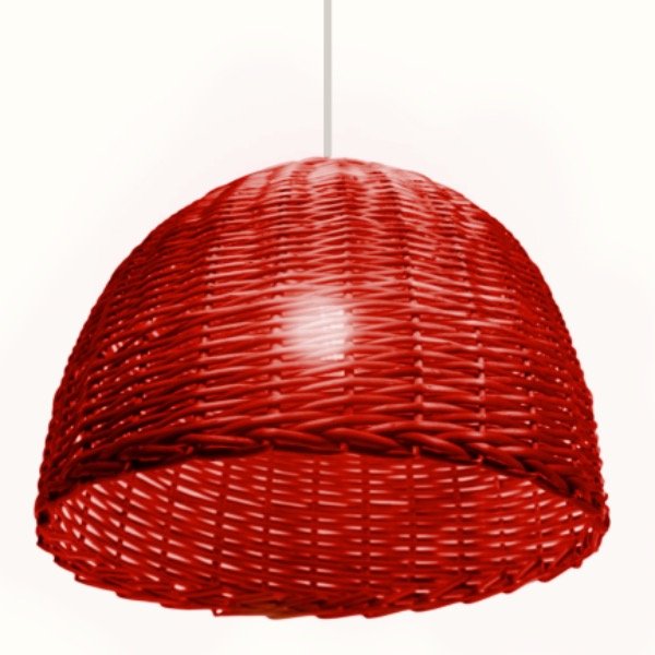 Producto - LUZ DEL MUNDO - LÁMPARAS DE MIMBRE - OSIER CORTA - COLORES - NRO. 3 - 50x30 CMS - 2