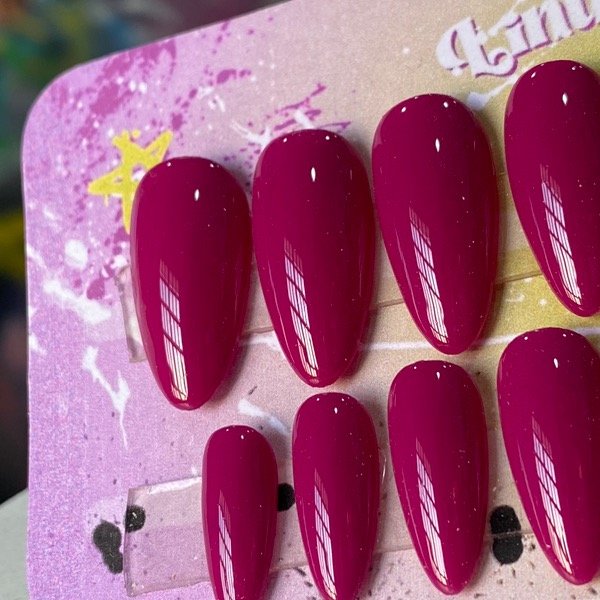 Producto - Press on almendras violetas