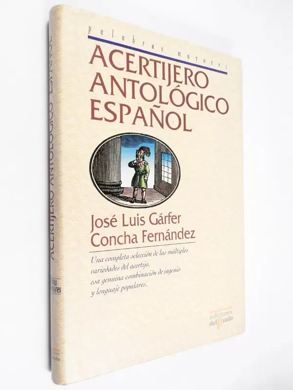 Producto - José L Gárfer Concha Fernández Acertijero Antológico Español