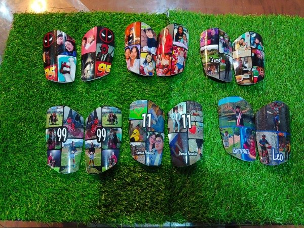 Producto - Canilleras de Futbol Personalizadas Adultos y Niños