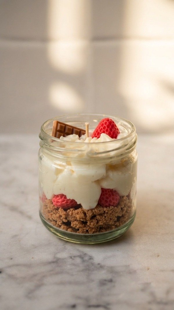 Producto - Postre frutillas + crema + cookies