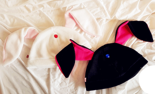 Producto - Gorro Mokona Orejas Conejo Blanco - 2